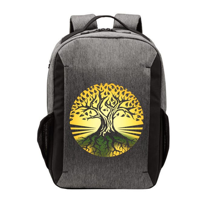 Stylized Druid Tree Vector Backpack