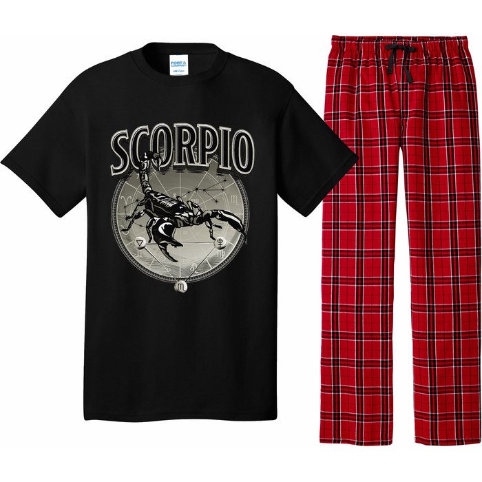 Scorpio Tee Zodiac Sign Scorpio Pajama Set