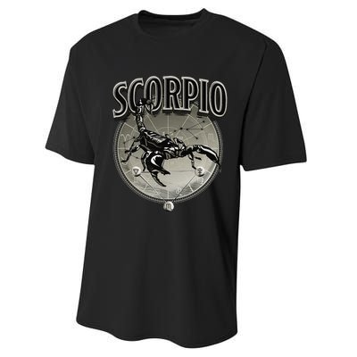 Scorpio Tee Zodiac Sign Scorpio Performance Sprint T-Shirt