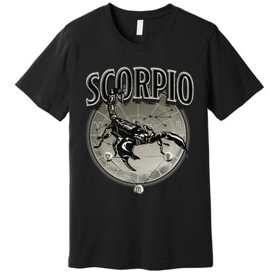 Scorpio Tee Zodiac Sign Scorpio Premium T-Shirt