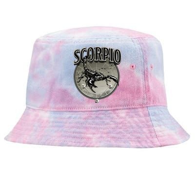 Scorpio Tee Zodiac Sign Scorpio Tie-Dyed Bucket Hat