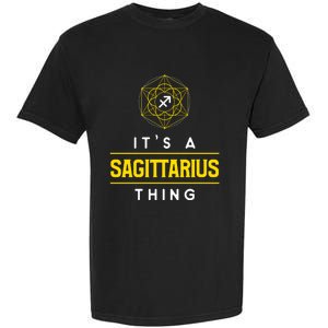 Sagittarius Thing Zodiac Sign Gift Garment-Dyed Heavyweight T-Shirt