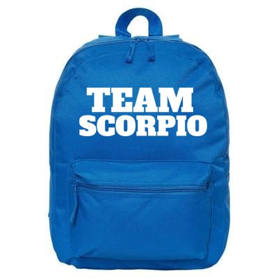 Scorpio Team Zodiac Astrology Horoscope Gift 16 in Basic Backpack