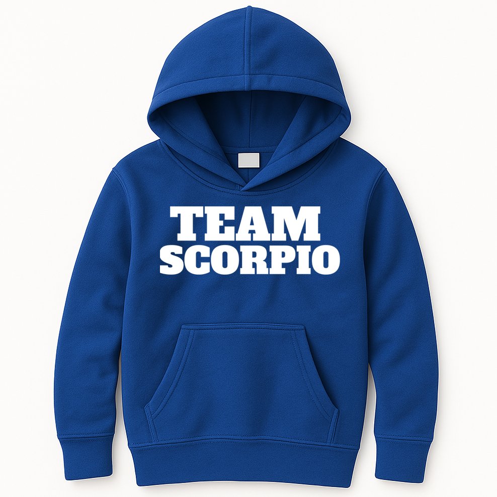 Scorpio Team Zodiac Astrology Horoscope Gift Kids Hoodie