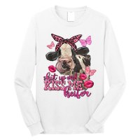 Shut Up And Heifer Cow Valentine's Day Couple Valentine Long Sleeve Shirt