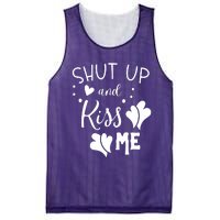 Shut Up And Kiss Me Mesh Reversible Basketball Jersey Tank