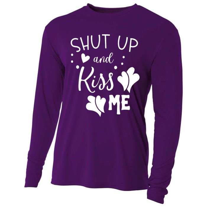 Shut Up And Kiss Me Cooling Performance Long Sleeve Crew