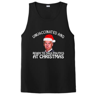 Santa Unvaccinated And Ready To Talk Politics At Christmas PosiCharge Competitor Tank