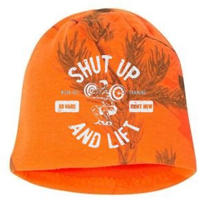 Shut Up And Lift Fitness Weightlifter Kati - Camo Knit Beanie