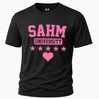 SAHM University Apparel Long Sleeve Cooling Performance Crew T-Shirt