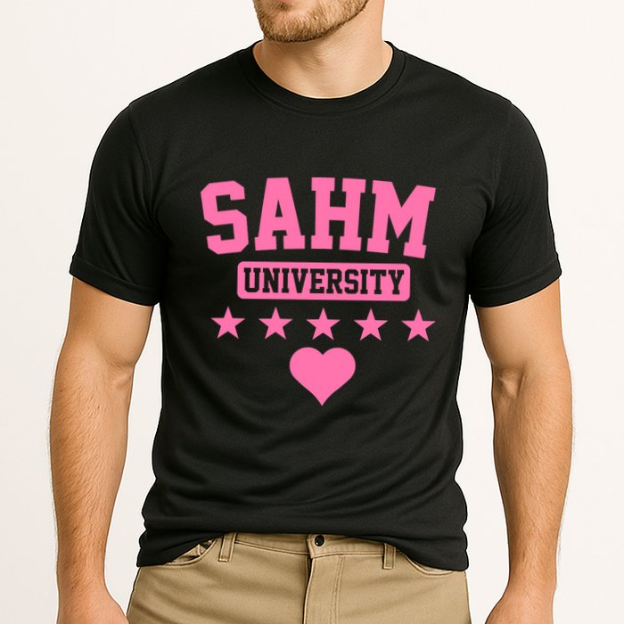 SAHM University Apparel Long Sleeve Cooling Performance Crew T-Shirt