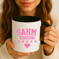 SAHM University Apparel Long Sleeve Mug