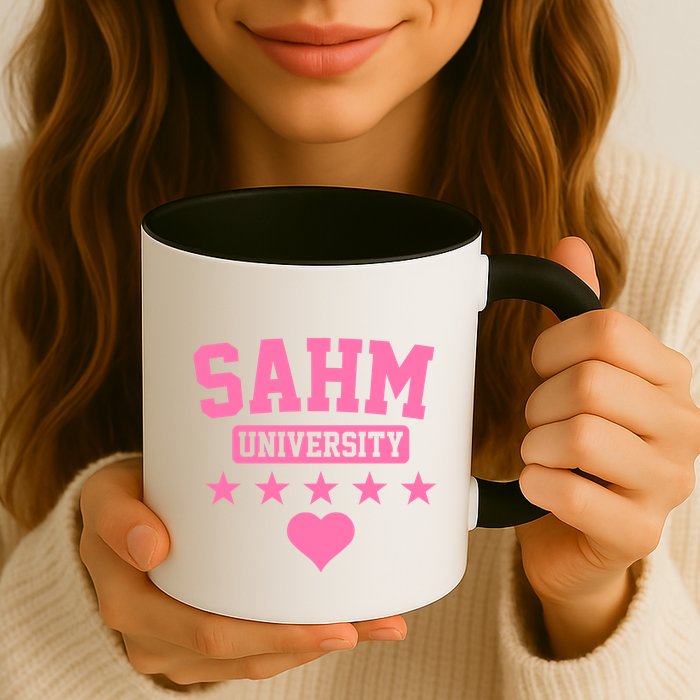SAHM University Apparel Long Sleeve Mug