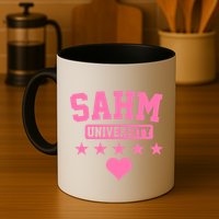 SAHM University Apparel Long Sleeve Mug