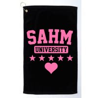 SAHM University Apparel Long Sleeve Golf Towel