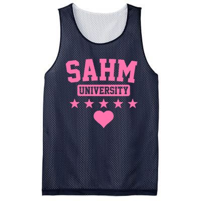 SAHM University Apparel Long Sleeve Mesh Reversible Basketball Jersey Tank