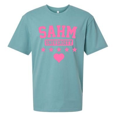 SAHM University Apparel Long Sleeve Sueded Cloud Jersey T-Shirt