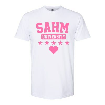 SAHM University Apparel Long Sleeve Softstyle CVC T-Shirt