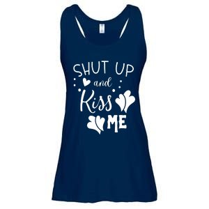 Shut Up And Kiss Me Ladies Essential Flowy Tank