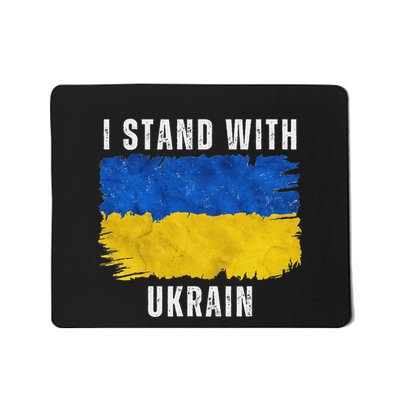 Support Ukraine Awareness And Unity Mousepad