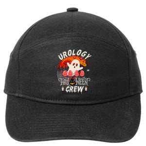 Spooky Urology Boo Crew Urology Nurse Halloween Matching Gift 7-Panel Snapback Hat