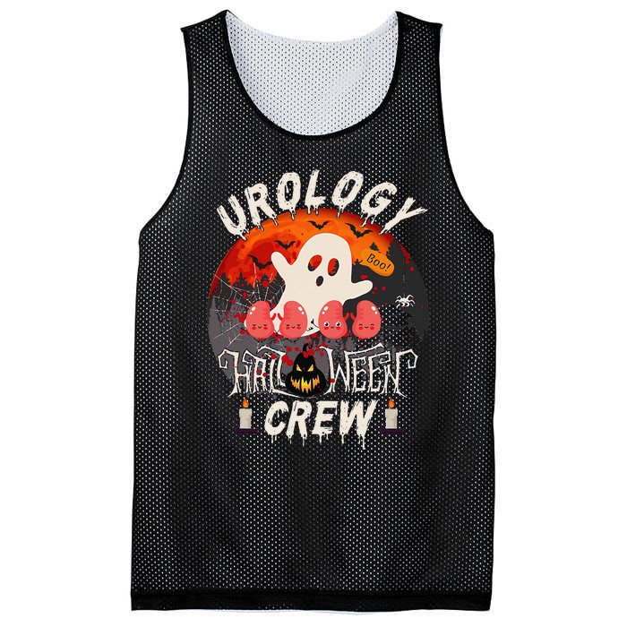 Spooky Urology Boo Crew Urology Nurse Halloween Matching Gift Mesh Reversible Basketball Jersey Tank