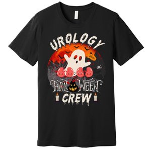 Spooky Urology Boo Crew Urology Nurse Halloween Matching Gift Premium T-Shirt