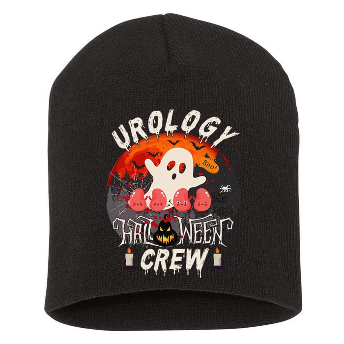 Spooky Urology Boo Crew Urology Nurse Halloween Matching Gift Short Acrylic Beanie