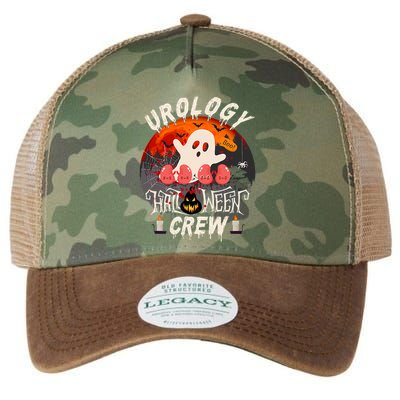 Spooky Urology Boo Crew Urology Nurse Halloween Matching Legacy Tie Dye Trucker Hat