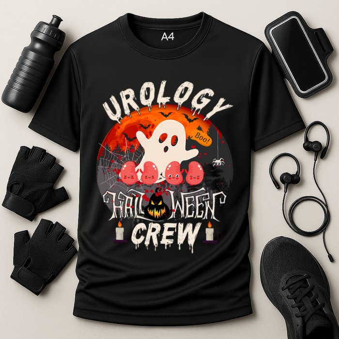 Spooky Urology Boo Crew Urology Nurse Halloween Matching Performance Shirt