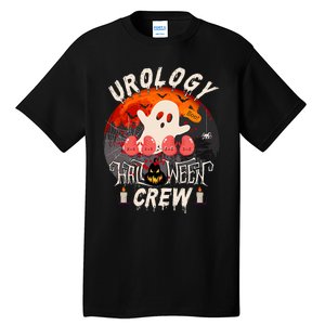 Spooky Urology Boo Crew Urology Nurse Halloween Matching Tall T-Shirt