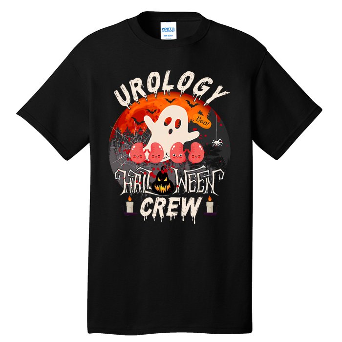 Spooky Urology Boo Crew Urology Nurse Halloween Matching Tall T-Shirt