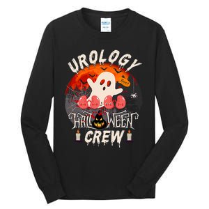 Spooky Urology Boo Crew Urology Nurse Halloween Matching Tall Long Sleeve T-Shirt