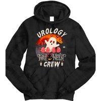 Spooky Urology Boo Crew Urology Nurse Halloween Matching Tie Dye Hoodie