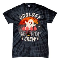 Spooky Urology Boo Crew Urology Nurse Halloween Matching Tie-Dye T-Shirt