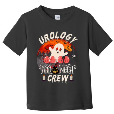 Spooky Urology Boo Crew Urology Nurse Halloween Matching Toddler T-Shirt