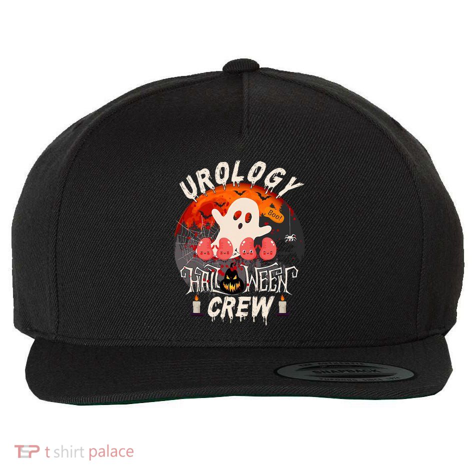 Spooky Urology Boo Crew Urology Nurse Halloween Matching Wool Snapback Cap