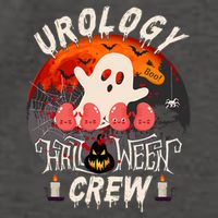 Spooky Urology Boo Crew Urology Nurse Halloween Matching Vector Backpack