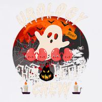Spooky Urology Boo Crew Urology Nurse Halloween Matching Garment-Dyed Sweatshirt