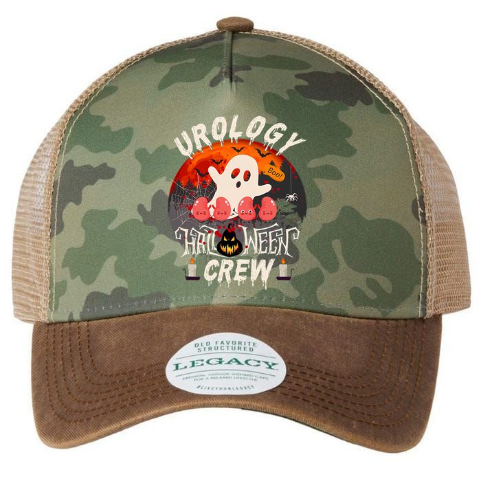 Spooky Urology Boo Crew Urology Nurse Halloween Matching Legacy Tie Dye Trucker Hat