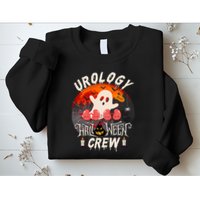 Spooky Urology Boo Crew Urology Nurse Halloween Matching Sweatshirt