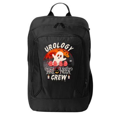 Spooky Urology Boo Crew Urology Nurse Halloween Matching City Backpack