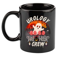 Spooky Urology Boo Crew Urology Nurse Halloween Matching 11oz C Handle Ceramic Mug