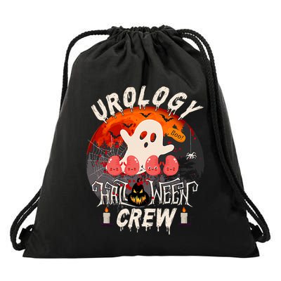 Spooky Urology Boo Crew Urology Nurse Halloween Matching Drawstring Bag