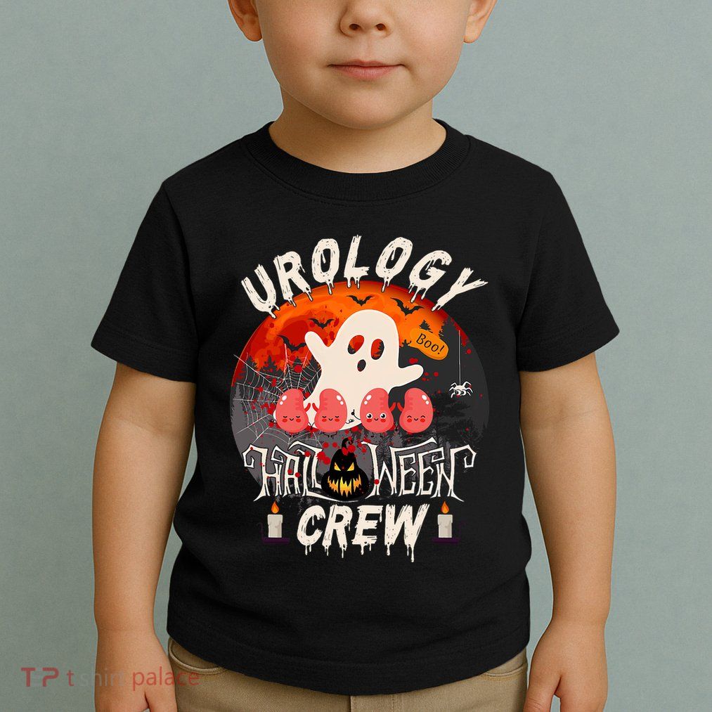 Spooky Urology Boo Crew Urology Nurse Halloween Matching Toddler T-Shirt