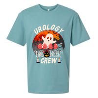Spooky Urology Boo Crew Urology Nurse Halloween Matching Sueded Cloud Jersey T-Shirt