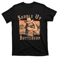 Saddle Up Buttercup Rodeo Girl Cowgirl Cowboy T-Shirt