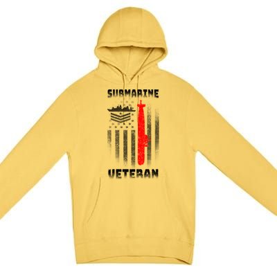 Submarine Veteran Premium Pullover Hoodie