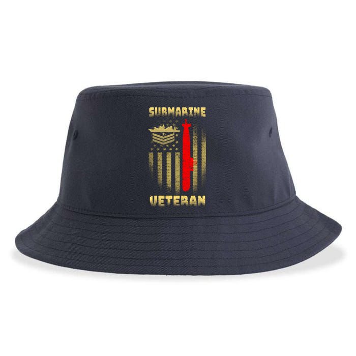 Submarine Veteran Sustainable Bucket Hat