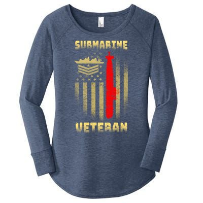 Submarine Veteran Women's Perfect Tri Tunic Long Sleeve Shirt